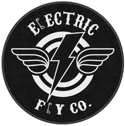 5' Round (58" inches) Digiprint HD Custom Shape ELECTRIC FLY CO Indoor Logo Mat