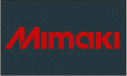 6' x 10' (70" x 118") Waterhog Inlay MIMAKI USA   Indoor/Outdoor Logo Mat