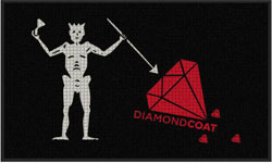 3' x 5' Waterhog Impressions HD DIAMOND COAT  Indoor/Outdoor Logo Mat