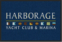 2' x 3' ( 22" x 35") Waterhog Impressions HD HARBORAGE  Indoor/Outdoor logo mat