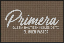 4' x 6'(45" x 69") Waterhog Impressions HD PRIMERA   Indoor/Outdoor Logo Mat