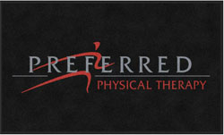 3' x 5' (35" x 59") Digiprint HD PREFERRED PHYSICAL  Indoor Logo Mat