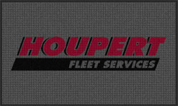 3' x 5' Waterhog Impressions HD HOUPERT FLEET SERVICE   Indoor/Outdoor Logo Mat