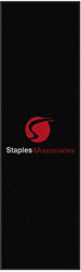 3' x 10' (35" x 119") Waterhog Impressions HD STAPLES ENERGY Indoor/Outdoor Logo Mat