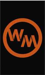 6' x 10' (68" x 118") Waterhog Impressions HD  WASHINGTON MILLS  Indoor /Outdoor Logo Mat