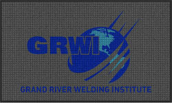 3' x 5' Waterhog Impressions HD GRWI  Indoor/Outdoor Logo Mat