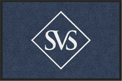 2 'x 3' (24" x 35") Digiprint HD STRIPVIEWSUITES Indoor Logo Mat