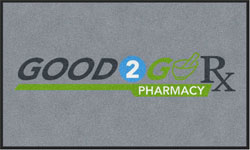 3' x 5' (35" x 59") Digiprint HD GOOD TO GO  Indoor Logo Mat