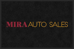 2 'x 3' (24" x 35") Digiprint HD MIRA AUTO  Indoor Logo Mat