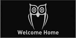 4' x 8' (45" x 95") Waterhog Impressions HD WEIDA APARTMENTS   Indoor/ Outdoor Logo Mat