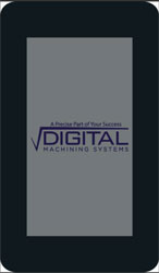 3' x 5' (33" x 60") Hog heaven impressions DIGITAL MACHINING SYSTEMS   5/8" Rubber Anti-Fatigue Logo Mat
