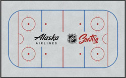 5' x 8' (58" x 95") Digiprint HD ASNHL   Indoor Logo mat