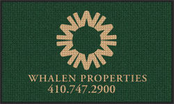 3' x 5' Waterhog Impressions HD WHALEN ndoor/Outdoor Logo Mat