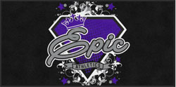 3' x 6' (35" x 69") Digiprint HD EPIC ATHLETICS  Indoor Logo Mat