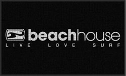 3' x 5' Waterhog Impressions HD BEACH HOUSE Indoor/Outdoor Logo Mat