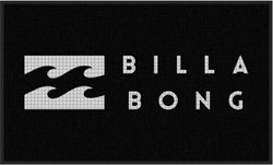 3' x 5' Waterhog Impressions HD BILLABONG Indoor/Outdoor Logo Mat