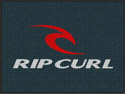 3' x 4' (35" x 47") Waterhog Inlay  RIP CURL  Indoor/Outdoor Logo Mat