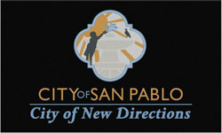 3' x 5' Waterhog Impressions HD CITY OF SAN PABLO  ndoor/Outdoor Logo Mat