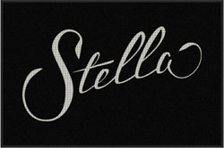 4' x 6'(45" x 69") Waterhog Impressions HD STELLA Indoor/Outdoor Logo Mat
