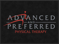 3' x 4' (35" x 45") Digiprint HD ADVANCE PHYSICAL  Indoor Logo Mat