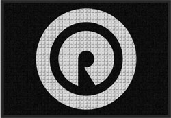 2' x 3' ( 22" x 35") Waterhog Impressions HD REACH RECORDS  Indoor/Outdoor logo mat