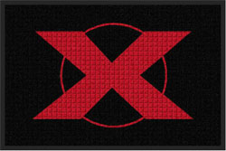 2' x 3' (24" x 35") Waterhog Impressions HD APEX STEEL Indoor-Outdoor Logo Mat