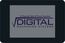 4' x 6' (46" x 73") Hog Heaven Impressions DIGITAL MACHINING SYSTEMS  Anti-Fatigue Logo Mat
