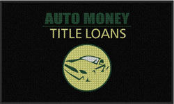 3' x 5' Waterhog Impressions HD AUTO MONEY   Indoor/Outdoor Logo Mat