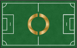 5' x 8' (58" x 95") Digiprint HD 20 BOC Indoor Logo mat