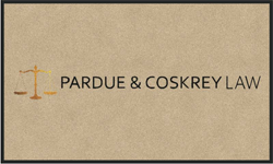 3' x 5' (35" x 59") Digiprint HD PARDUE & COSKREY   Indoor Logo Mat