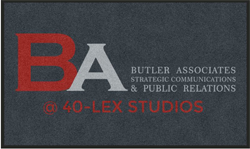 3' x 5' (35" x 59") Digiprint HD BUTLER ASSOCIATES  Indoor Logo Mat