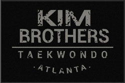 4' x 6' (45" x 69") Waterhog Impressions HD KIM BROTHERS  Indoor/Outdoor Logo Mat