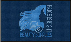3' x 5' Waterhog Impressions HD PRICE IS RIGHT BEAUTY Indoor/Outdoor Logo Mat