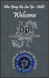 5' x 8' (58" x 95") Digiprint HD MARTIAL ARTS Indoor/ Outdoor Logo Mat