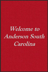 4' x 6' (45" x 69") Waterhog Impressions HD ANDERSON REGIONAL AIRPORT  Indoor/Outdoor Logo Mat