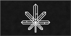 3' x 6' (35" x 69") Digiprint HD LEAF  Indoor Logo Mat