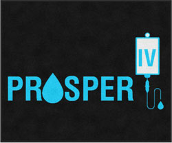 5' x 6' ( 58" x 69")  Digiprint HD PROSPER IV Indoor Logo Mat