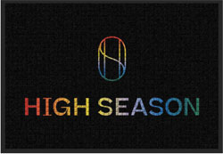 2' x 3' (24" x 35") Waterhog Impressions HD HIGH SEASON Indoor-Outdoor Logo Mat