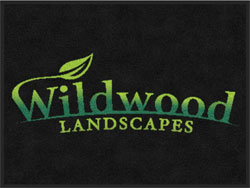3' x 4' (35" x 45") Digiprint HD WILDWOOD Indoor Logo Mat