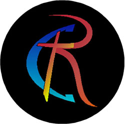 3' Round (35" inches) Digiprint HD Custom Shape RIGHTEOUS ROCK  Indoor Logo Mat