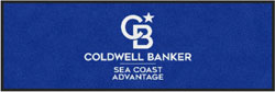 2' x 6' (24" x 69") Digiprint HD COLDWELL BANKER   Indoor Logo Mat