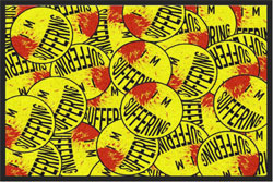 2 'x 3' (24" x 35") Digiprint HD I'M SUFFERING Indoor Logo Mat