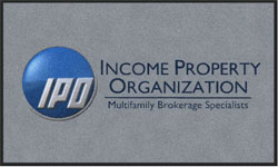3' x 5' (35" x 59") Digiprint HD IPO Indoor Logo Mat