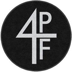 4' Round (45") Digiprint HD Custom Shape FOUR POCKETS FULL  Indoor Logo Mat