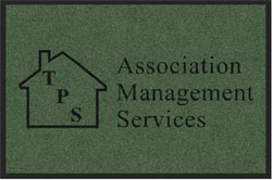 2 'x 3' (24" x 35") Digiprint HD TPS  Indoor Logo Mat