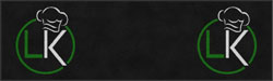 3' x 10' (34" x 116") Colorstar Impressions LEAN KITCHEN II  Indoor Logo Mat