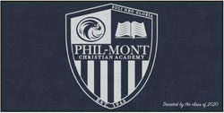 5' x 10' (58" x 119") Digiprint HD PHIL MOUNT Indoor Logo Mat
