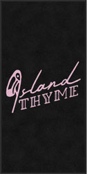 3' x 6' (35" x 69") Digiprint HD ISLAND THYME GRILL  Indoor Logo Mat