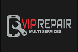 4' x 6' (46" x 69") Floor Impressions VIP REPAIR LLC  Rubber Logo Mat