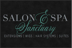 4' x 6'(45" x 69") Digiprint HD SANCTUARY Indoor Logo Mat